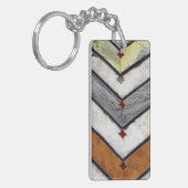 大理石の床 キーホルダー (正面左)