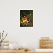 大理石の棚に静かな生活 ポスター (キッチン)