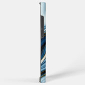 大理石の模様の電話ケース SAMSUNG GALAXYケース (右側面)