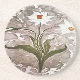 大理石の水仙 コースター