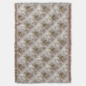 大理石の水仙 スローブランケット (正面縦)