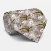 大理石の水仙 ネクタイ (ロール)