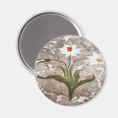 大理石の水仙 マグネット (正面/裏面)