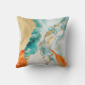 大理石の水彩 クッション (裏面)