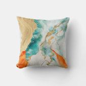 大理石の水彩 クッション (正面)