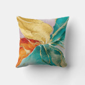 大理石の水彩 クッション (裏面)