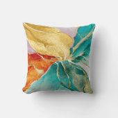 大理石の水彩 クッション (正面)