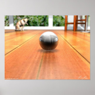 大理石の泥 – 色 ポスター