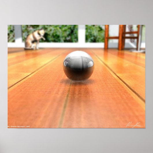 大理石の泥 – 色 ポスター (正面)