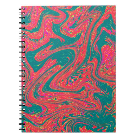 大理石の渦巻 ノートブック (正面)