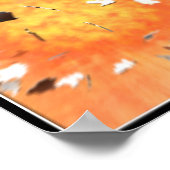 大理石の生活 ポスター (角)