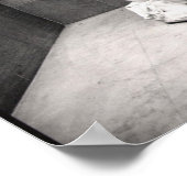 大理石の男性姿 ポスター (角)