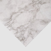 大理石の白いおよび灰色 薄葉紙 (詳細)