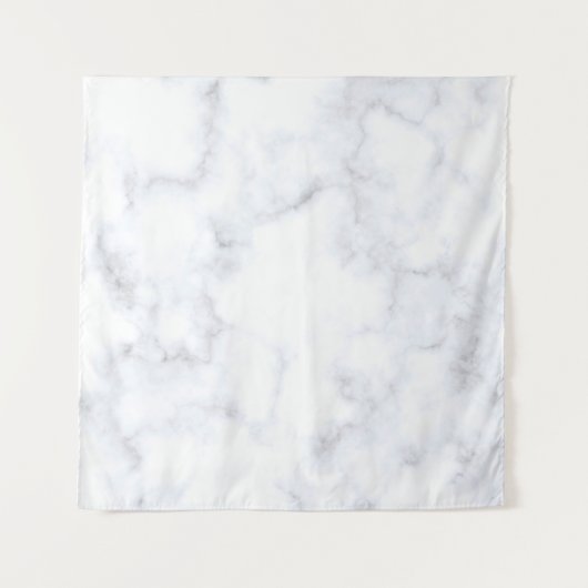 大理石の白色模様 タペストリー (正面)