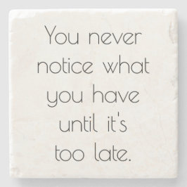 大理石の石のコースターに気づかない ストーンコースター