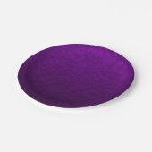 大理石の紫のパターン ペーパープレート (アングル)