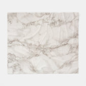 大理石の背景の背景 フリースブランケット (正面(横))