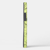 大理石の背景を持つ黒と緑の十字 Case-Mate iPhoneケース (裏面 / 右)