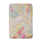 大理石の花崗岩テクスチカラフルャ バスマット (正面縦)