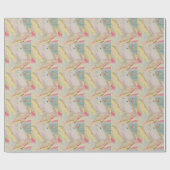 大理石の花崗岩テクスチカラフルャ ラッピングペーパー (フラット)