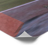 大理石の花瓶のフルート2c ポスター (角)