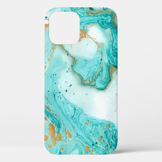 大理石の装飾テクスチャ。抽象芸術絵画のトゥルク Case-Mate iPhoneケース (裏面)
