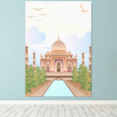 大理石の詩 キャンバスプリント (インサイチュ (ウッドフロア))