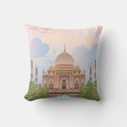 大理石の詩 クッション (正面)