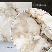 大理石の金ゴールドフェイクの入り組んだアクセント タイル