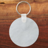 大理石の金属の円キーチェーン キーホルダー (裏面)