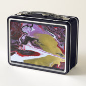 大理石の金属の弁当箱 メタルランチボックス (裏面)