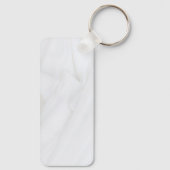 大理石の金属の長方形キーチェーン キーホルダー (裏面)