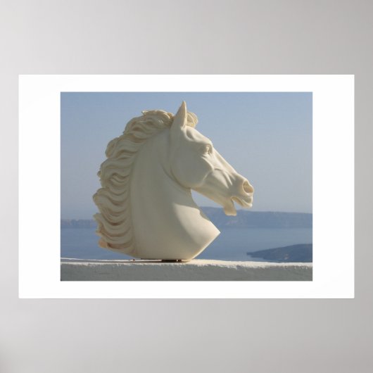 大理石の馬頭 ポスター (正面)