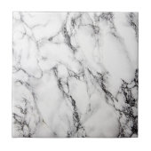 大理石の黒い灰色と白の色 タイル (正面)