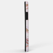 大理石アゲテモダンブルーピンク金ゴールドコレクション Case-Mate iPhoneケース (裏面/右)