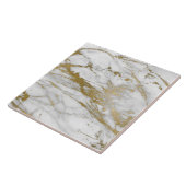 大理石インスパイア白金ゴールドタイル タイル (側面)