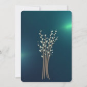 大理石イースターカワイエッグス招待状 招待状 (裏面)