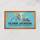 大理石ウッド 名刺 (正面)