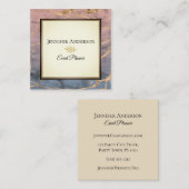 大理石エグゼクティブ スクエア名刺 (正面/裏面)