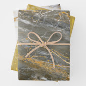 大理石エフェクトのラッピング紙 ラッピングペーパーシート (インサイチュ)