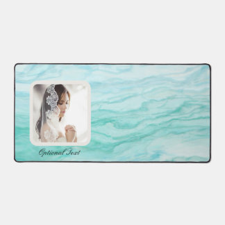 大理石エフェクトマットパッドの写真のアップロード デスクマット