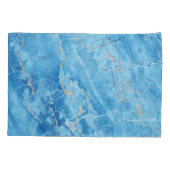 大理石エレガンス:自然なテクスチャサーフェス。 枕カバー (裏面)