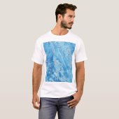 大理石エレガンス:自然なテクスチャサーフェス。 Tシャツ (正面フル)