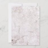 大理石エレガントな初めての聖体拝領招待状 招待状 (裏面)