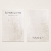 大理石エレガントジュエリーデザイナーイヤリングディスプレイ (正面&裏面)