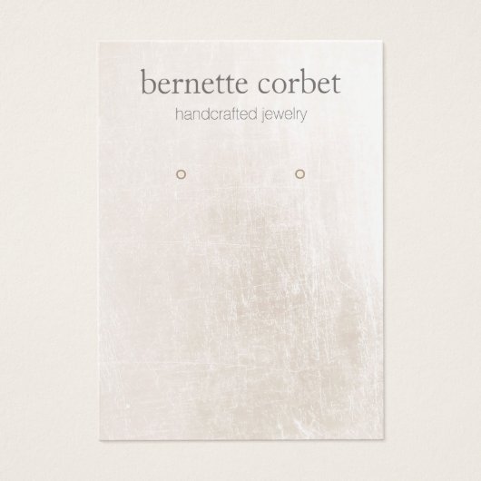 大理石エレガントジュエリーデザイナーイヤリングディスプレイ (正面)