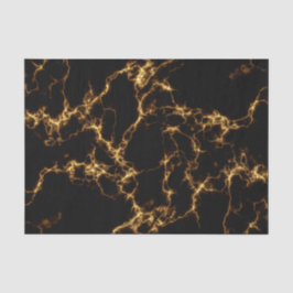 大理石エレガントスタイル3 – 黒金ゴールド 薄葉紙