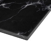 大理石エレガントスタイル4 – 白黒 カッティングボード (角)