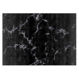 大理石エレガントスタイル4 – 白黒 カッティングボード