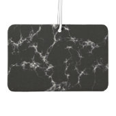 大理石エレガントスタイル4 – 白黒 カーエアーフレッシュナー (裏面)